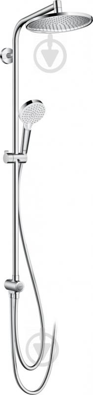 Душова система Hansgrohe Crometta S 240 1jet Showerpipe Reno EcoSmart 27270000 - фото 1