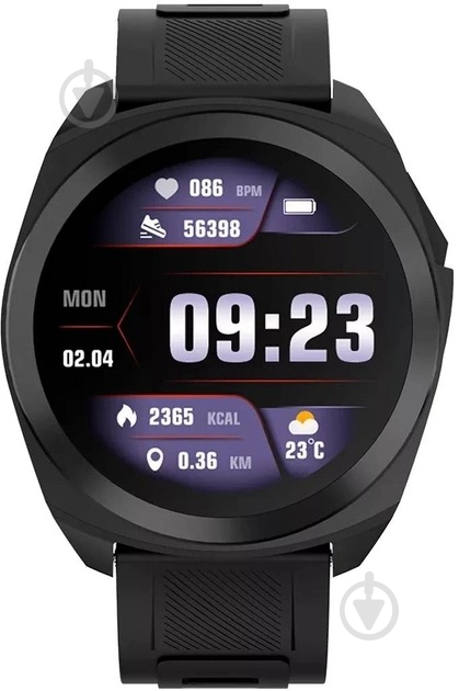 Смарт-часы Canyon Maverick SW-83 GPS black (CNS-SW83BB) - фото 2