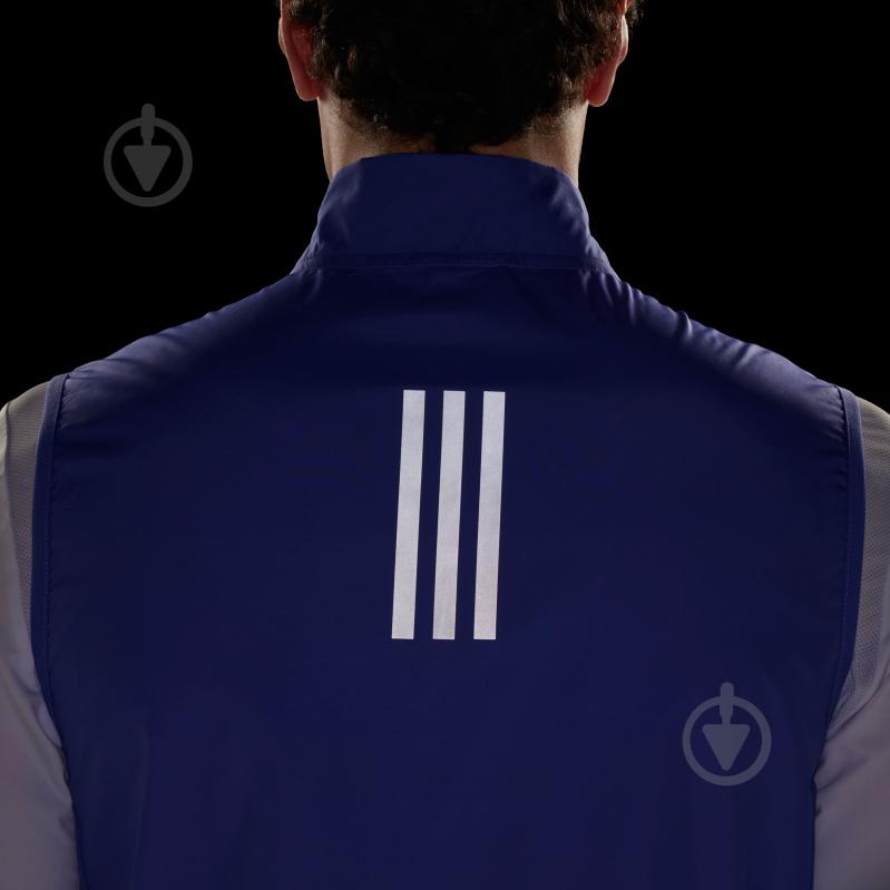 Жилет Adidas OTR B VEST IW0025 р.2XL синий - фото 7