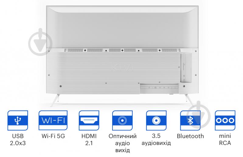 Телевізор Kivi 43U790LW - фото 11