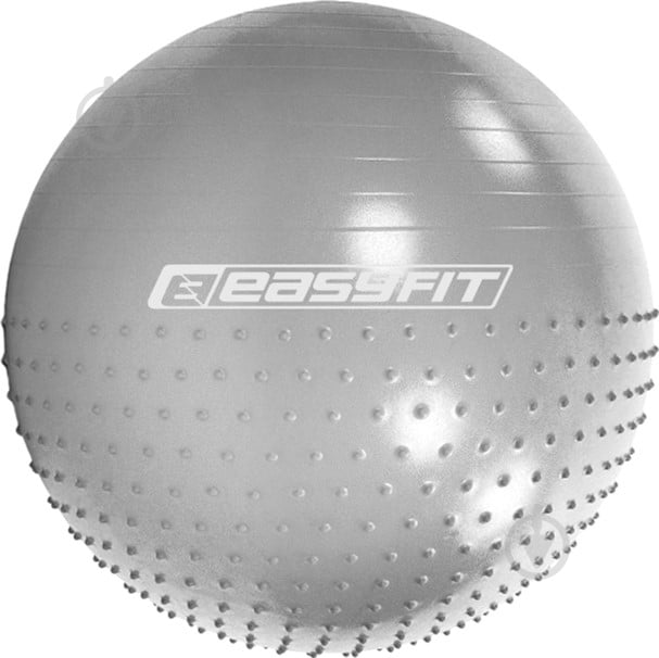 Мяч для фитнеса EasyFit d85 см EF-3013-GY - фото 1