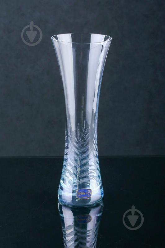 Ваза стеклянная Bohemia Q8848 19.5х7 см 19,5 см прозрачная - фото 1
