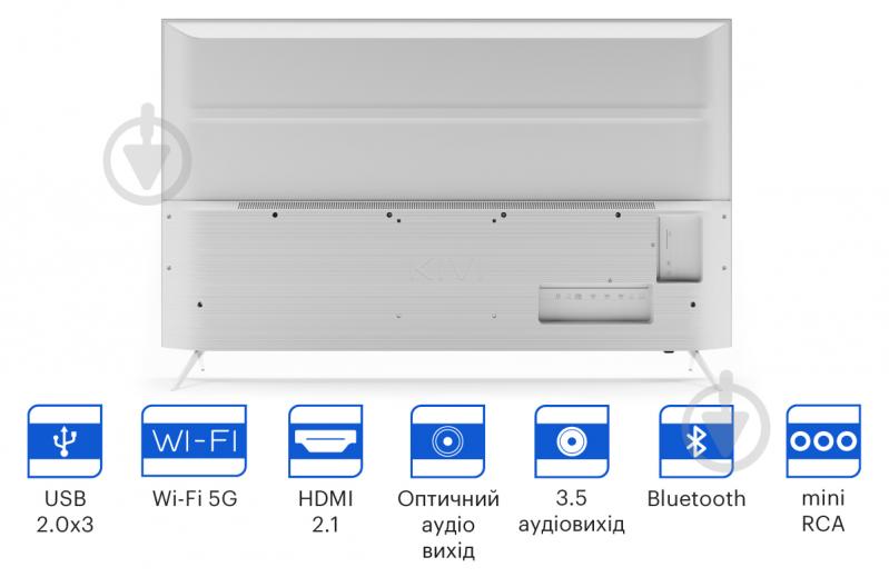 Телевізор Kivi 55U790LW - фото 16