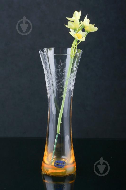 Ваза стеклянная Bohemia Q9039 19,5 см прозрачная - фото 2 Ваза стеклянная Bohemia Q9039 19,5 см прозрачная - фото 2