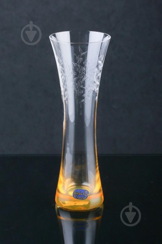 Ваза стеклянная Bohemia Q9039 19,5 см прозрачная - фото 1 Ваза стеклянная Bohemia Q9039 19,5 см прозрачная - фото 1