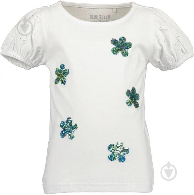 Футболка для девочек Blue Seven р.98 белый 702356 * 98 - фото 1 Футболка для девочек Blue Seven р.98 белый 702356 * 98 - фото 1