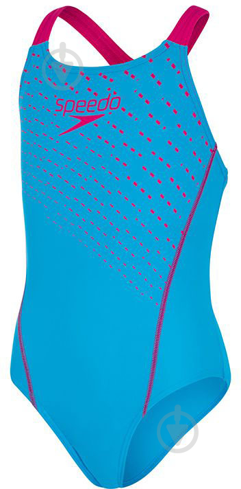 Купальник Speedo MEDLEY LOGO MDLT JF BLUE/PINK 8-13458H221 блакитний - фото 5