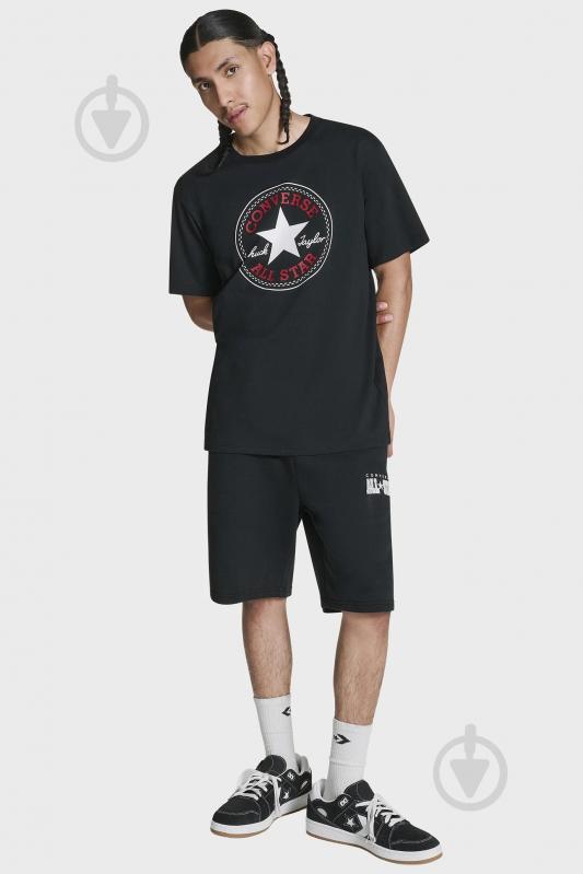 Футболка Converse CHUCK LOGO TEE CVM5T459-BLK р.M черный - фото 2