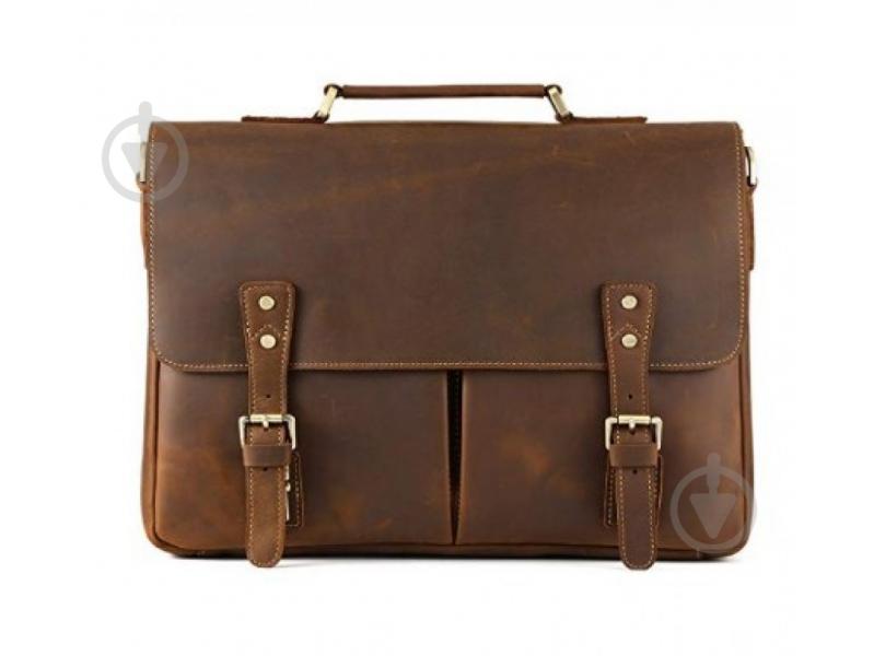 Портфель чоловічий Tiding Bag t0016 коричневий - фото 3 Портфель чоловічий Tiding Bag t0016 коричневий - фото 3