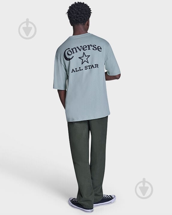 Футболка Converse ARCH STAR LOGO TEE CVM6T062-THY р.M голубой - фото 3 Футболка Converse ARCH STAR LOGO TEE CVM6T062-THY р.M голубой - фото 3