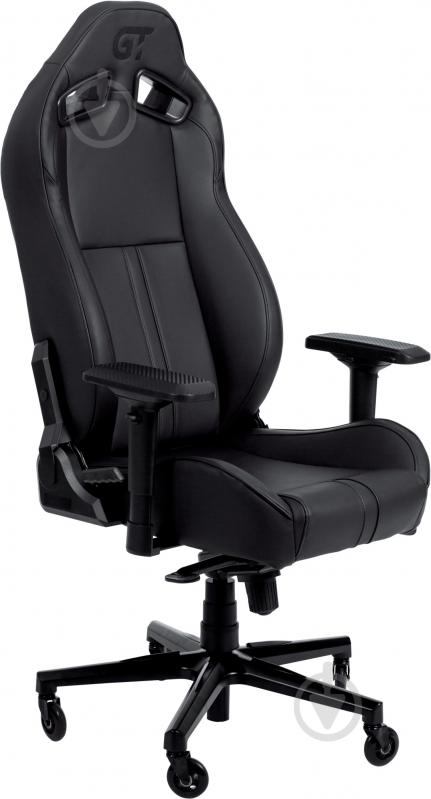 Кресло GT Racer X-8009 черный - фото 1