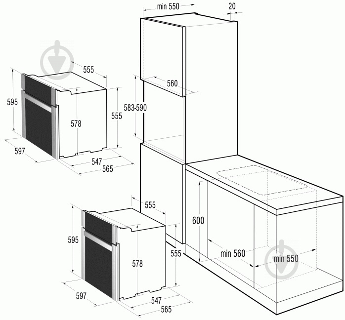 Духова шафа Gorenje BO 72 SY2B - фото 6