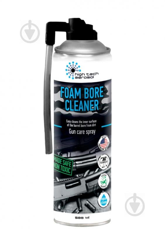 Пена для чистки стволов High Tech Aerosol Foam Bore Cleaner 500 мл - фото 