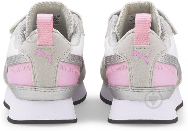 Кросівки для дівчаток Puma Puma R78 V PS 37361726 р.35 білі із рожевим - фото 6 Кросівки для дівчаток Puma Puma R78 V PS 37361726 р.35 білі із рожевим - фото 6