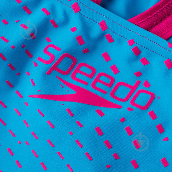 Купальник Speedo MEDLEY LOGO MDLT JF BLUE/PINK 8-13458H221 блакитний - фото 4