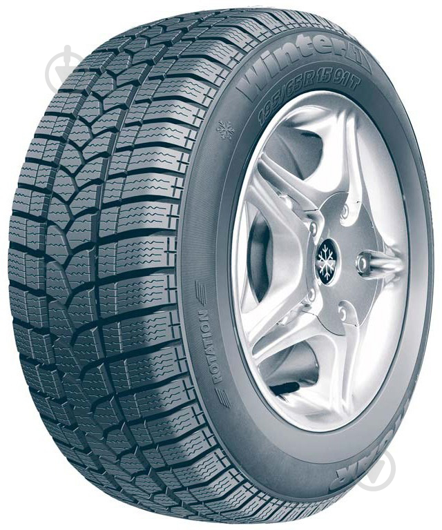 Шина TIGAR Winter 195/60 R15 88 T нешипованая зима - фото 1