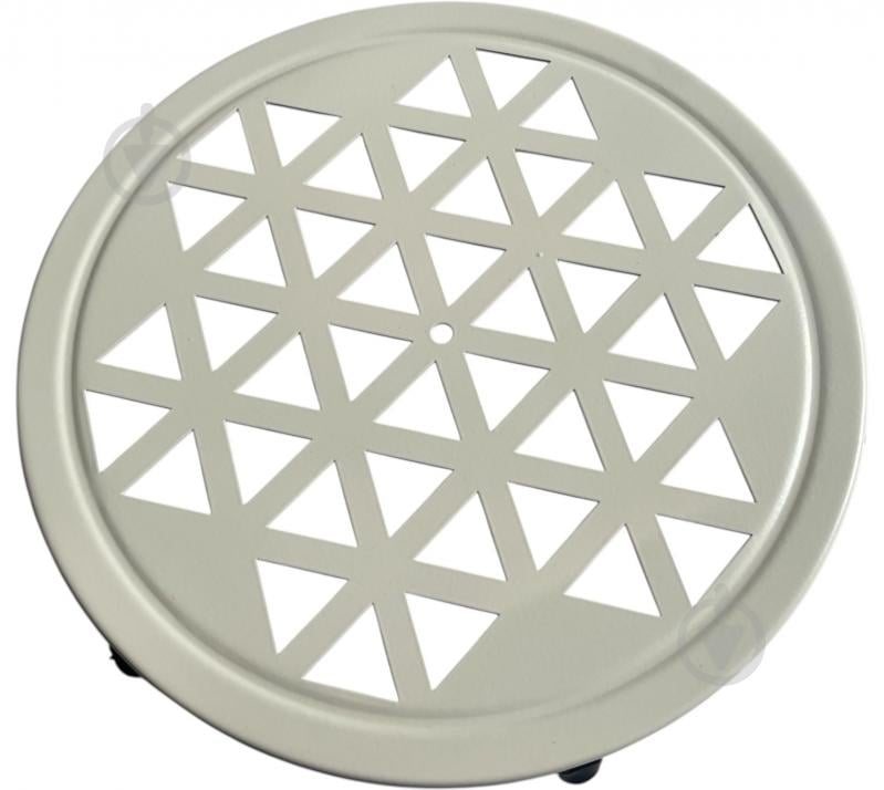 Підставка під гаряче Трикутник білий - фото 1