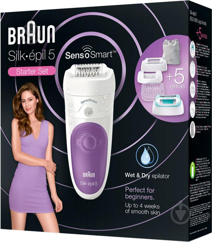 Эпилятор Braun Silk-epil 5 SES 5/880 - фото 5