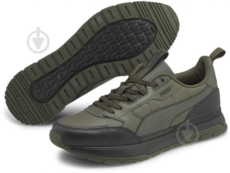 Кросівки чоловічі демісезонні Puma R78 TREK LTH 38320203 р.43 зелені - фото 1