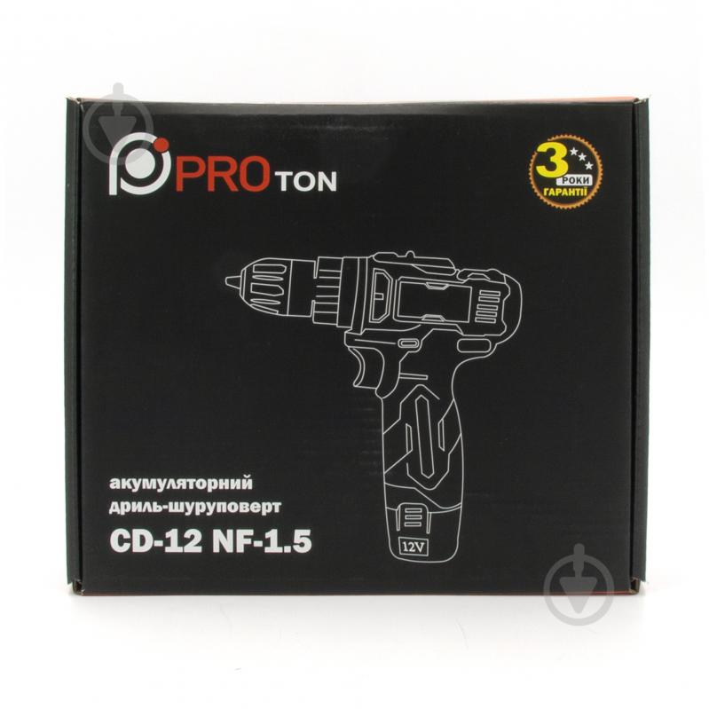 Шуруповерт аккумуляторный PROTON CD-12 NF-1,5 - фото 7 Шуруповерт аккумуляторный PROTON CD-12 NF-1,5 - фото 7