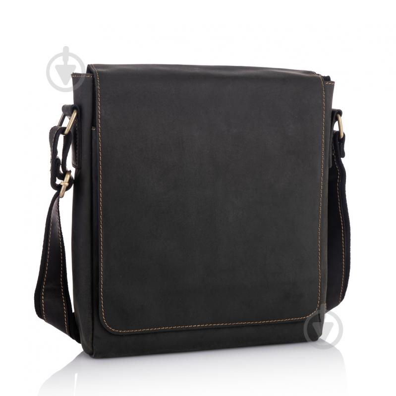 Сумка мужская через плечо Tiding Bag G1157A черный - фото 1 Сумка мужская через плечо Tiding Bag G1157A черный - фото 1