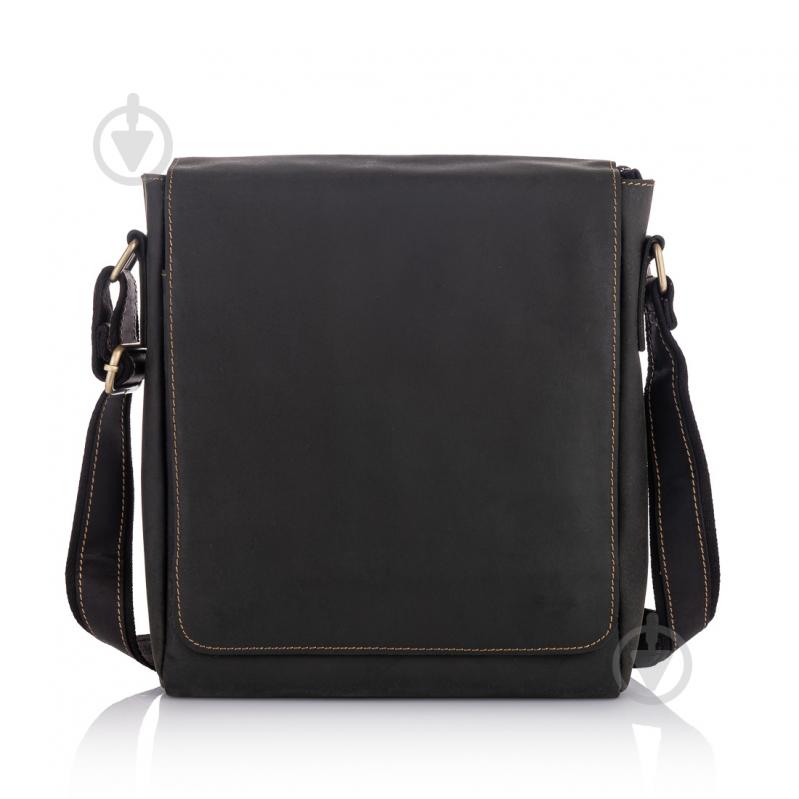 Сумка мужская через плечо Tiding Bag G1157A черный - фото 3 Сумка мужская через плечо Tiding Bag G1157A черный - фото 3