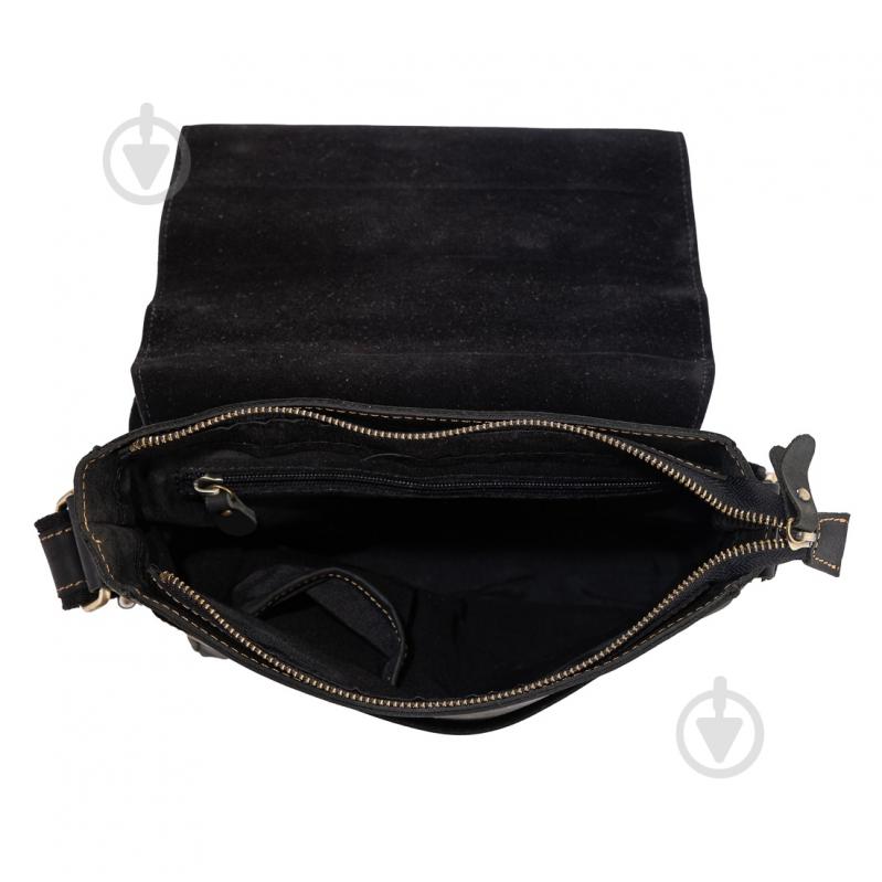 Сумка мужская через плечо Tiding Bag G1157A черный - фото 4 Сумка мужская через плечо Tiding Bag G1157A черный - фото 4