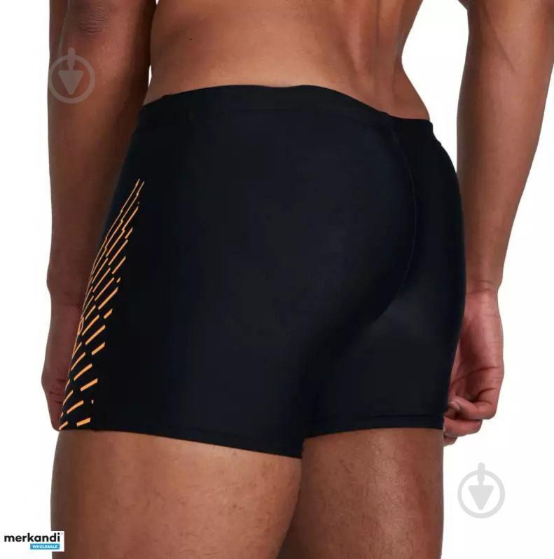 Плавки Speedo MEDLEY LOGO ASHT AM BLACK/ORANGE 8-11354A315 р.34 чорний - фото 3