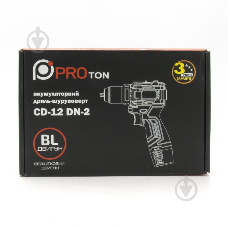 Шуруповерт акумуляторний PROTON CD-12 DN-2 - фото 10