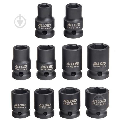 Набор головок Alloid 10 шт. NUG-1024 - фото 2