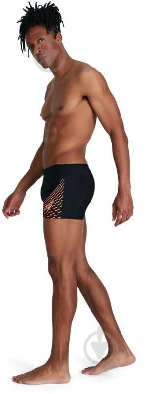 Плавки Speedo MEDLEY LOGO ASHT AM BLACK/ORANGE 8-11354A315 р.36 чорний - фото 2