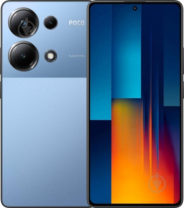 Смартфон POCO M6 Pro 8/256GB blue (1020844) - фото 1