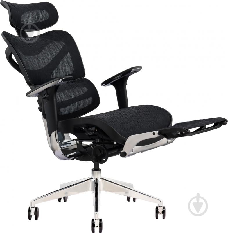 Кресло GT Racer X-702L черный - фото 4 Кресло GT Racer X-702L черный - фото 4