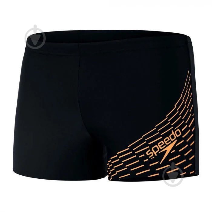 Плавки Speedo MEDLEY LOGO ASHT AM BLACK/ORANGE 8-11354A315 р.32 черный - фото 6