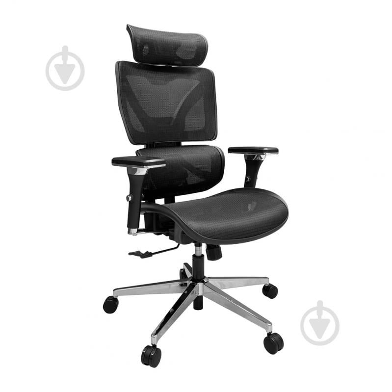 Кресло Richman Перформанс хром / черный - фото 1