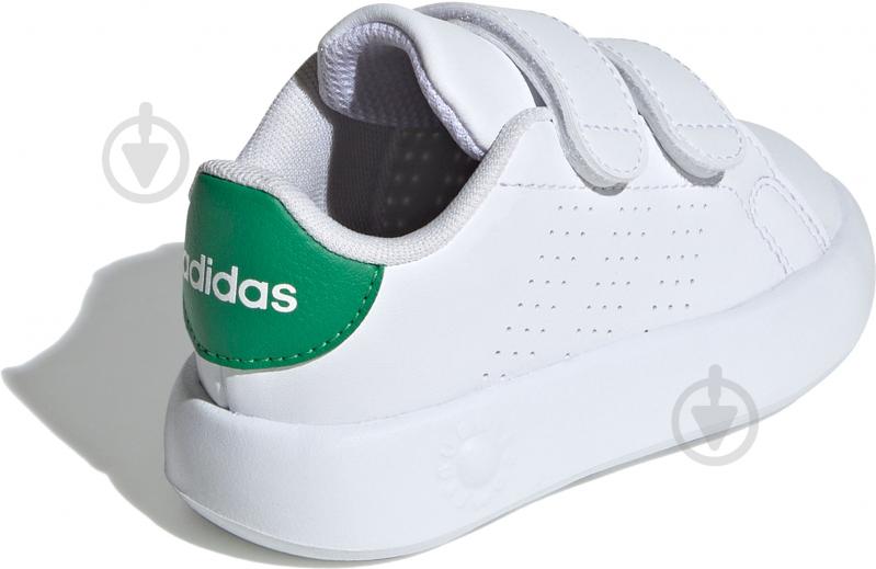 Кросівки дитячі демісезонні Adidas ADVANTAGE CF I ID5286 р.19 білі - фото 4