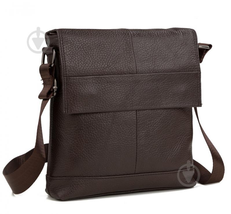 Сумка-мессенджер мужская Tiding Bag M38-8136C коричневый - фото 2