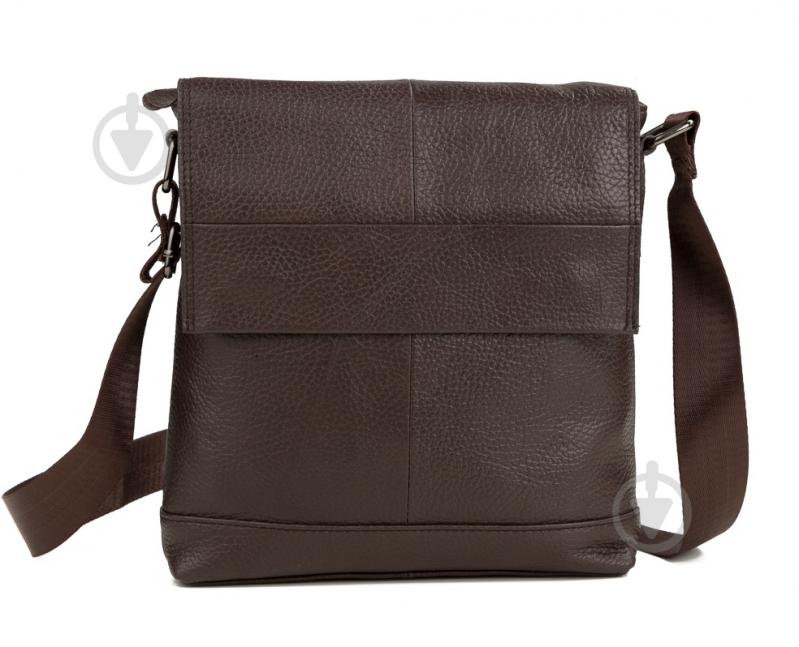 Сумка-мессенджер мужская Tiding Bag M38-8136C коричневый - фото 1