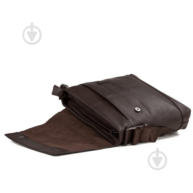 Сумка-мессенджер мужская Tiding Bag M38-8136C коричневый - фото 3
