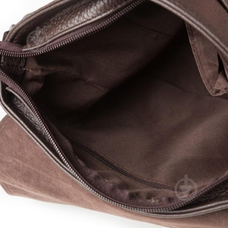 Сумка-мессенджер мужская Tiding Bag M38-8136C коричневый - фото 6