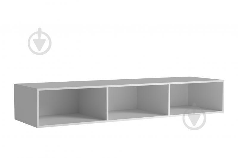 Полка Luxe Studio Noir 3-дв 300х1500х583 мм белый (МЛ000139312W) - фото 2