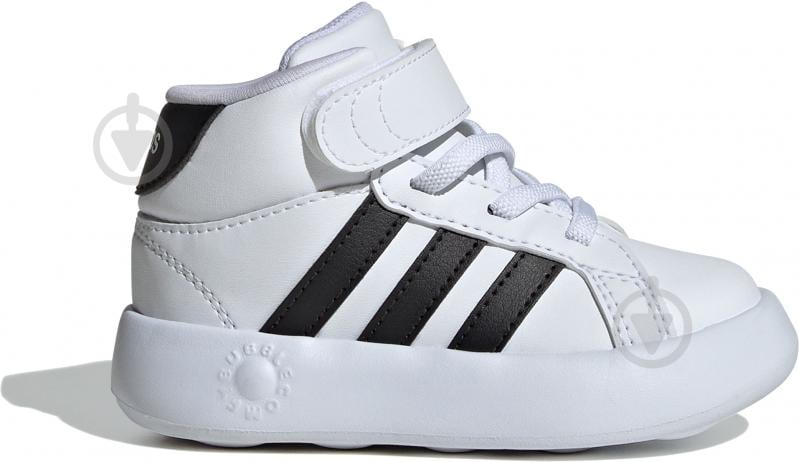 Кросівки дитячі демісезонні Adidas GRAND COURT MID I IE3866 р.21 білі - фото 1