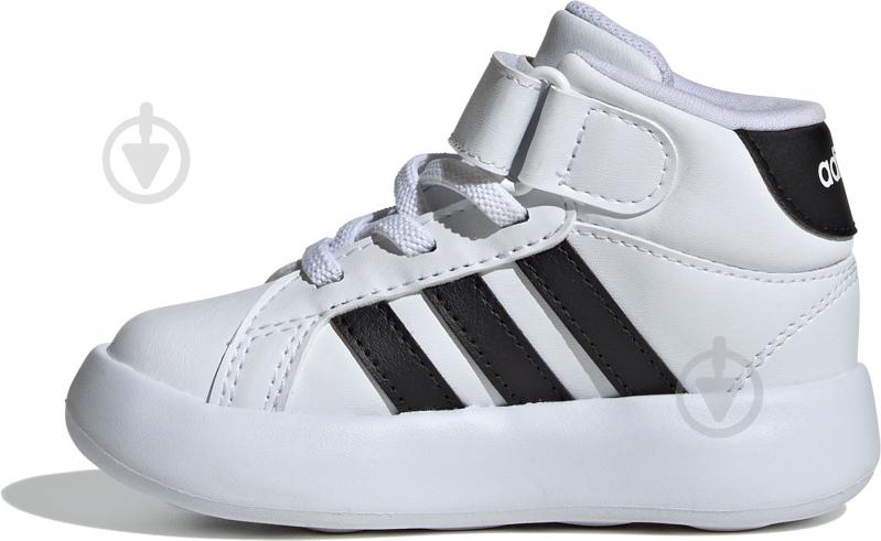 Кросівки дитячі демісезонні Adidas GRAND COURT MID I IE3866 р.21 білі - фото 2