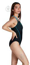 Купальник Speedo MEDLEY LOGO MDLT AF BLACK/BLUE 8-13474D812 р.L черный - фото 2