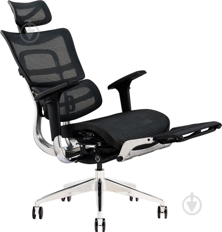 Кресло GT Racer X-802L черный - фото 4