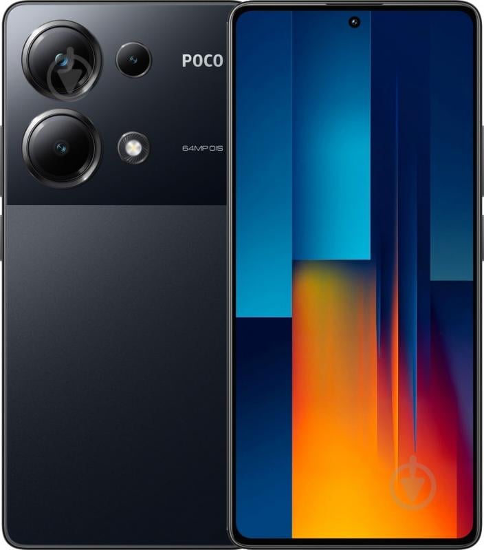 Смартфон POCO M6 Pro 8/256GB black (1020843) - фото 1