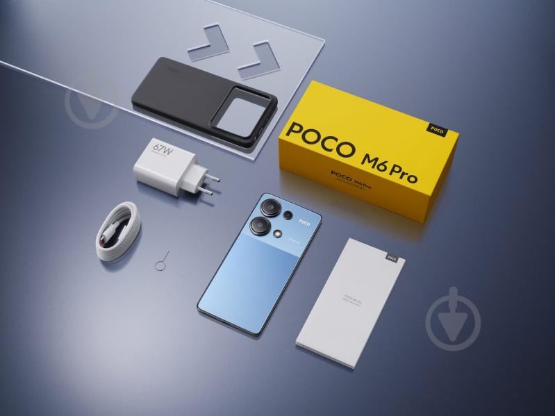 Смартфон POCO M6 Pro 8/256GB black (1020843) - фото 11