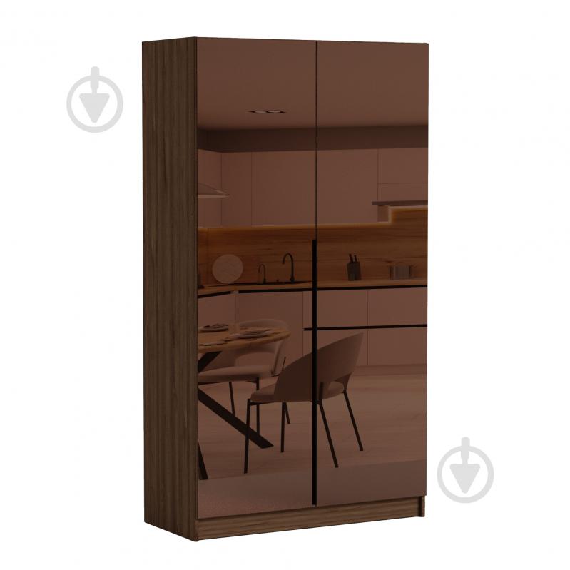 Шкаф Luxe Studio Noir 1000 2200х1000х583 мм дуб (МЛ000139352D) - фото 1 Шкаф Luxe Studio Noir 1000 2200х1000х583 мм дуб (МЛ000139352D) - фото 1