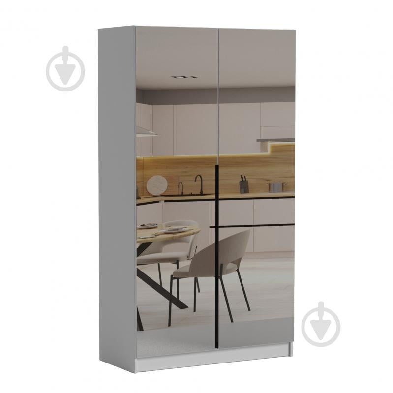 Шкаф Luxe Studio Noir 1000 2200х1000х583 мм белый (МЛ000139352W) - фото 1 Шкаф Luxe Studio Noir 1000 2200х1000х583 мм белый (МЛ000139352W) - фото 1