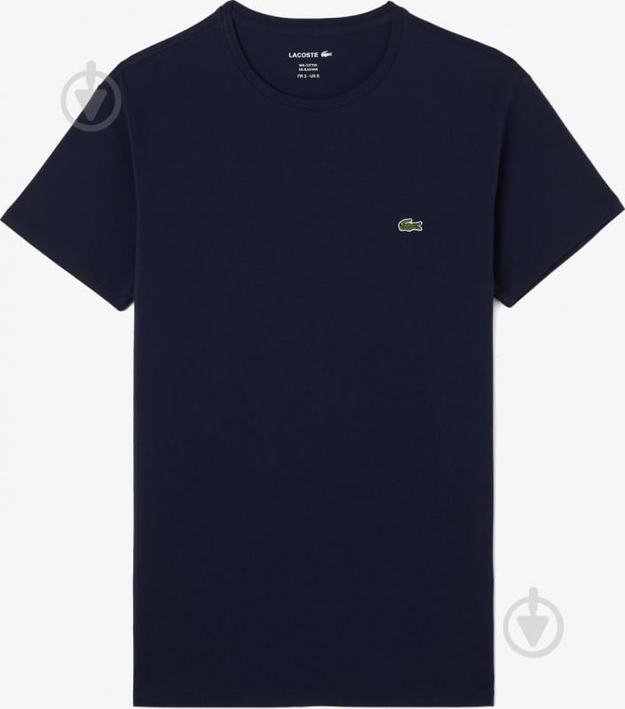 Футболка Lacoste TH0998-166 р.р.8 синий - фото 1 Футболка Lacoste TH0998-166 р.р.8 синий - фото 1